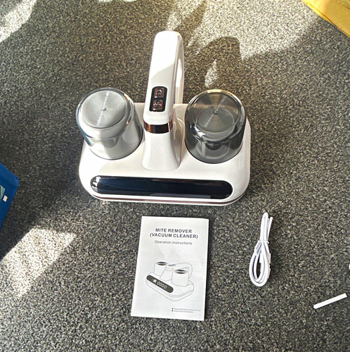 Cordless handheld mite remover - cordless,